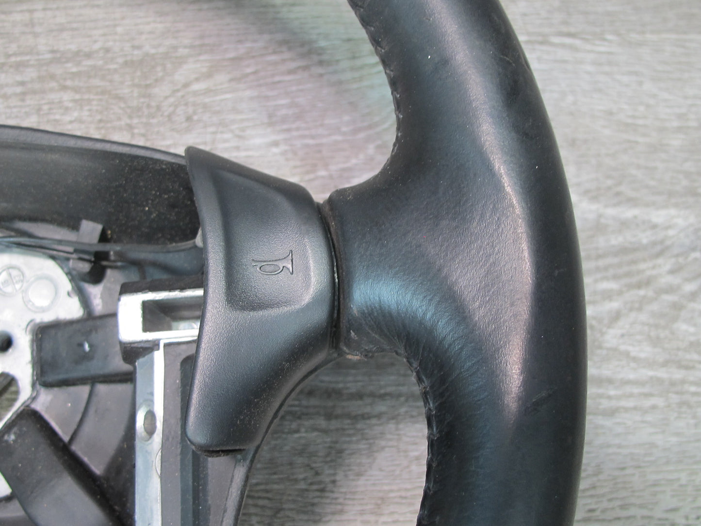 90-93 Chevrolet Corvette C4 4-SPOKE Leather Steering w Horn Buttons 10201320 OEM