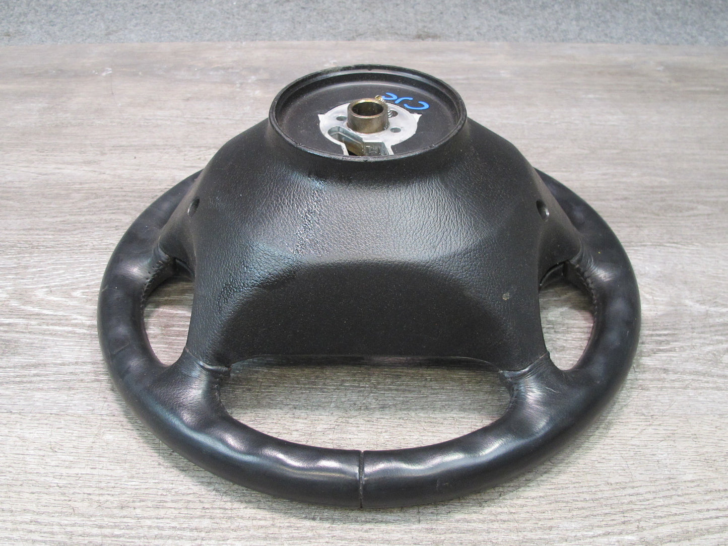 90-93 Chevrolet Corvette C4 4-SPOKE Leather Steering w Horn Buttons 10201320 OEM