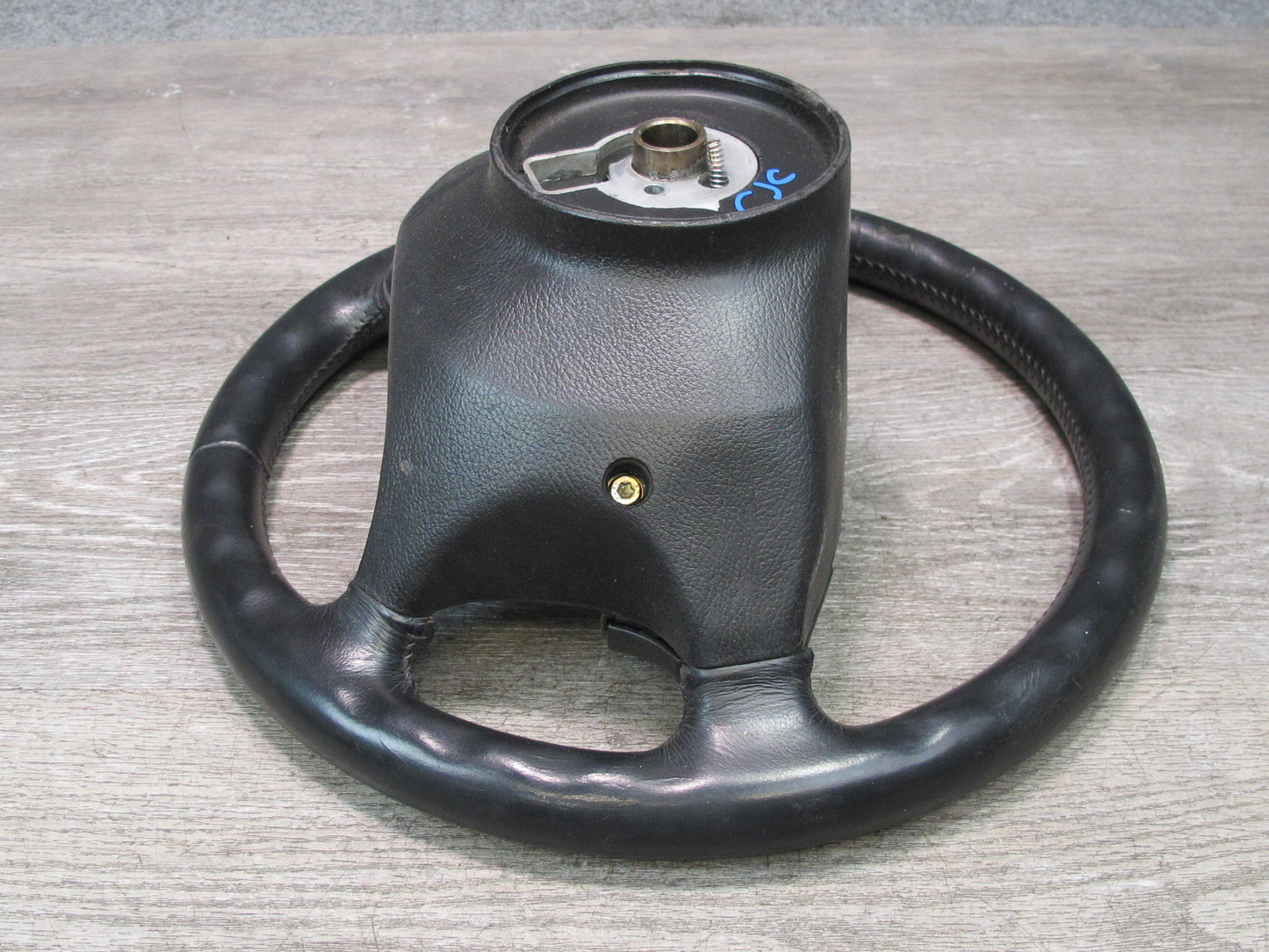 90-93 Chevrolet Corvette C4 4-SPOKE Leather Steering w Horn Buttons 10201320 OEM