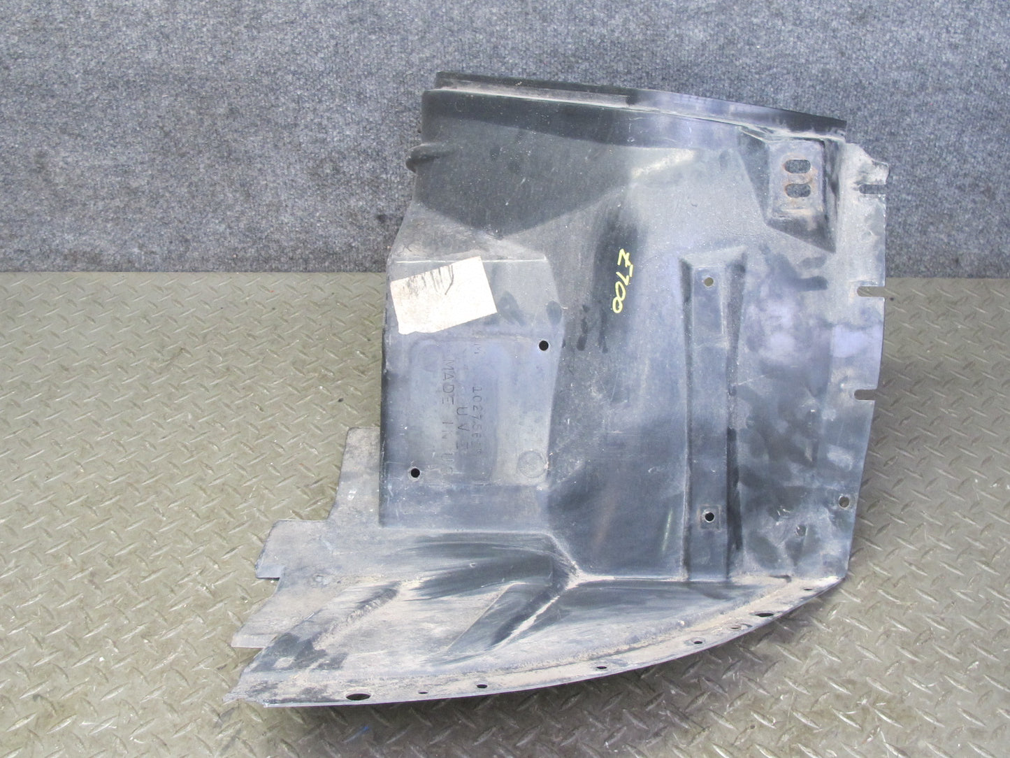 91-96 Chevrolet Corvette C4 Front Left Fender Liner Splash Shield Guard OEM