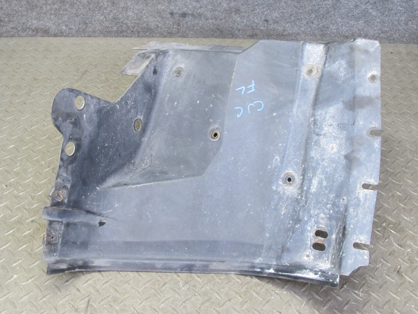 91-96 Chevrolet Corvette C4 Front Left Fender Liner Splash Shield Guard OEM