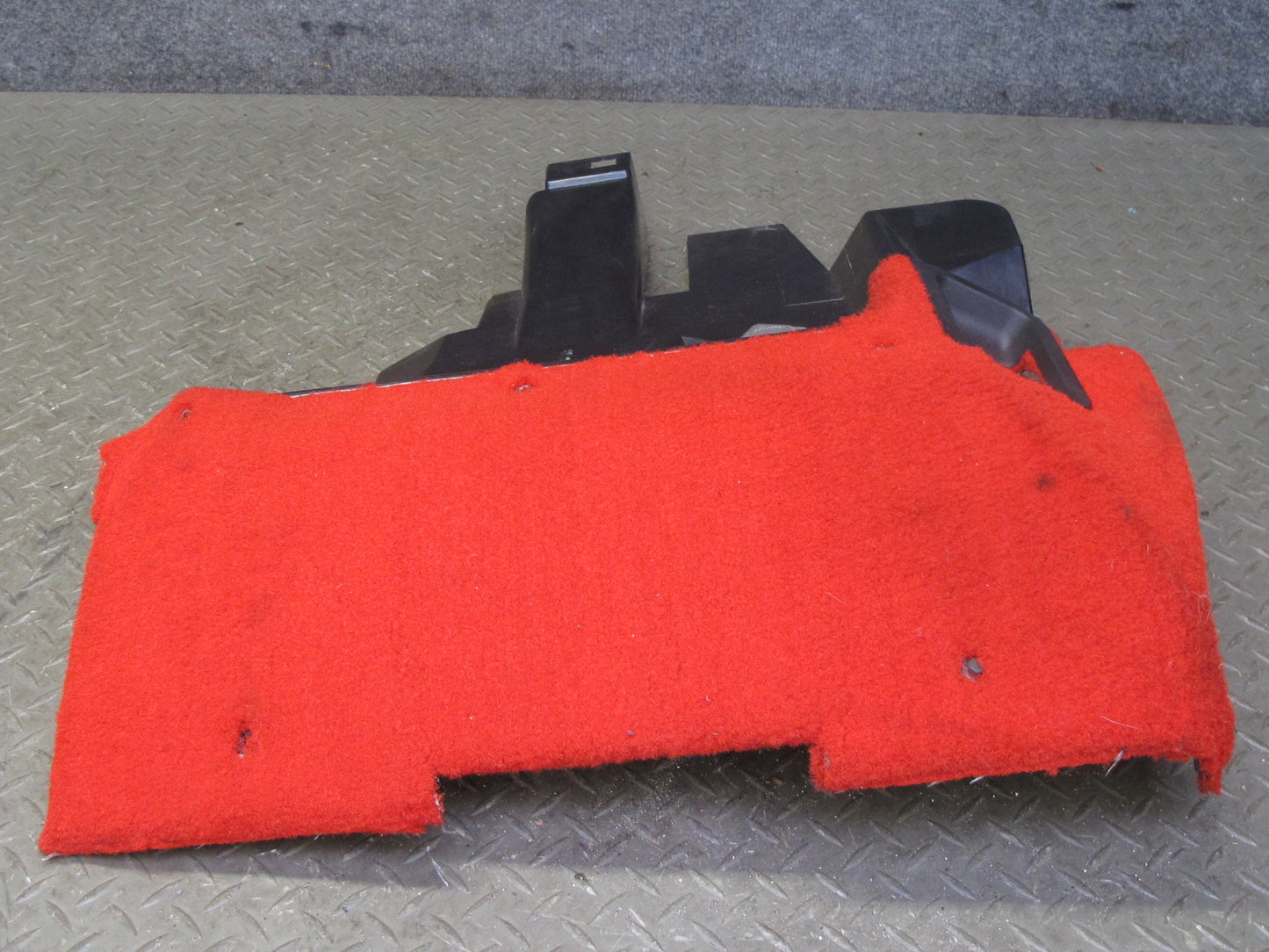 92-93 Chevrolet Corvette C4 Front Left Under Dash Trim Cover Panel RED OEM
