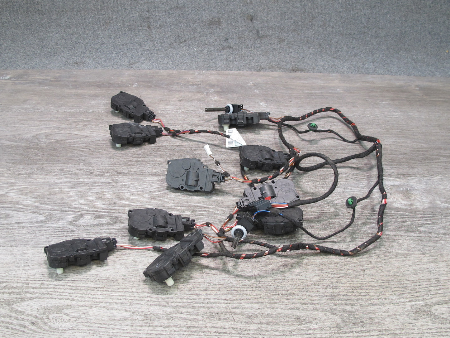 2015-2025 Porsche Macan A/C Heater Flap Door Actuator Motor Wiring Set