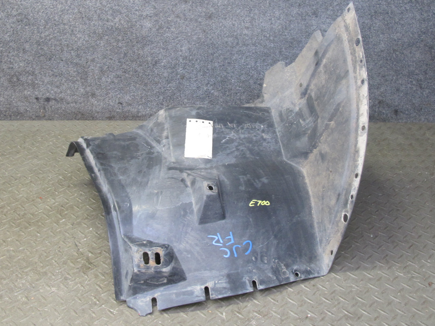 91-96 Chevrolet Corvette C4 Front Right Wheel Arch Fender Splash Guard Set OEM