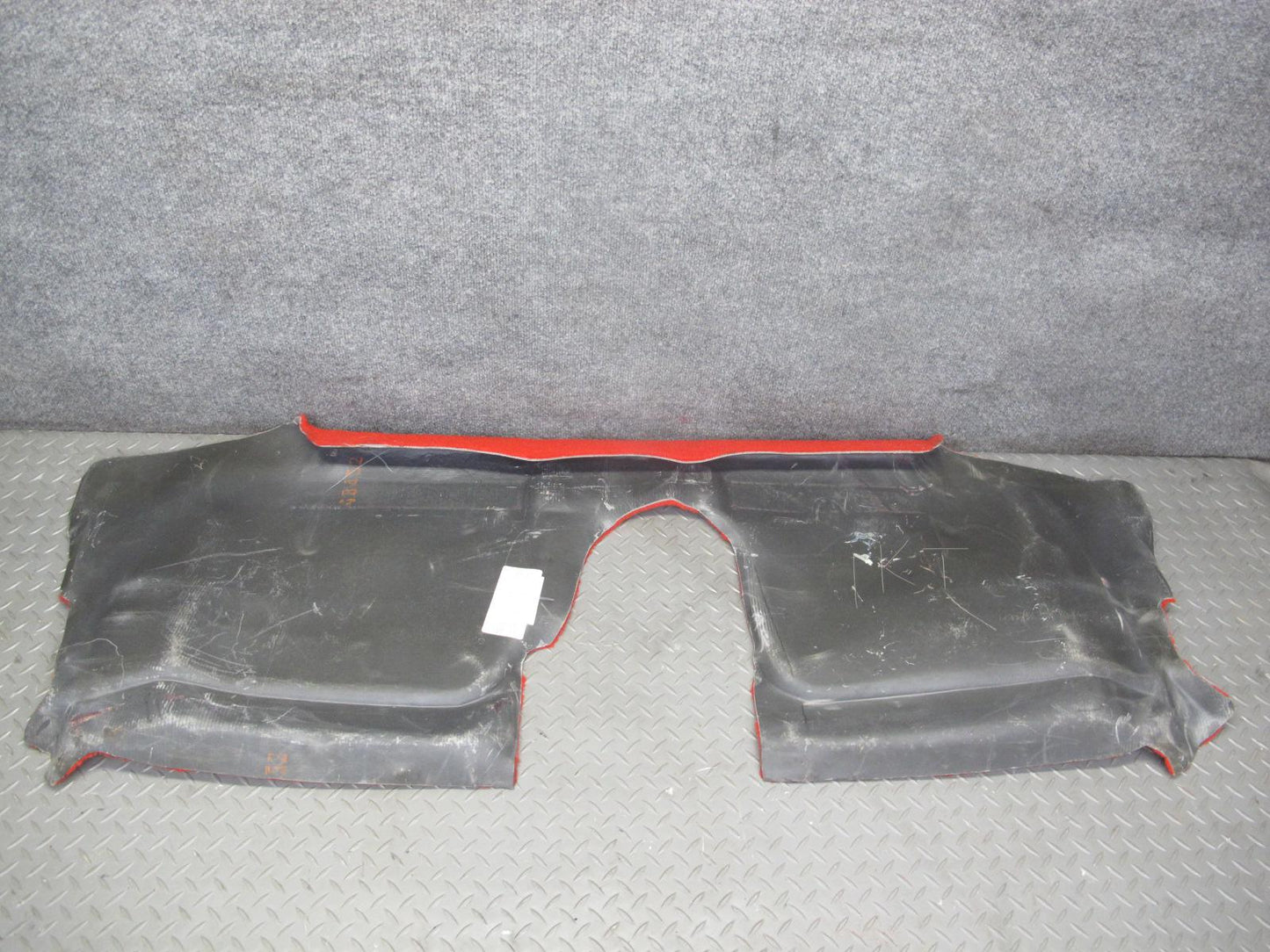 1993 Chevrolet Corvette C4 Hatch 18pcs Interior Trunk Carpet Trim Set RED OEM