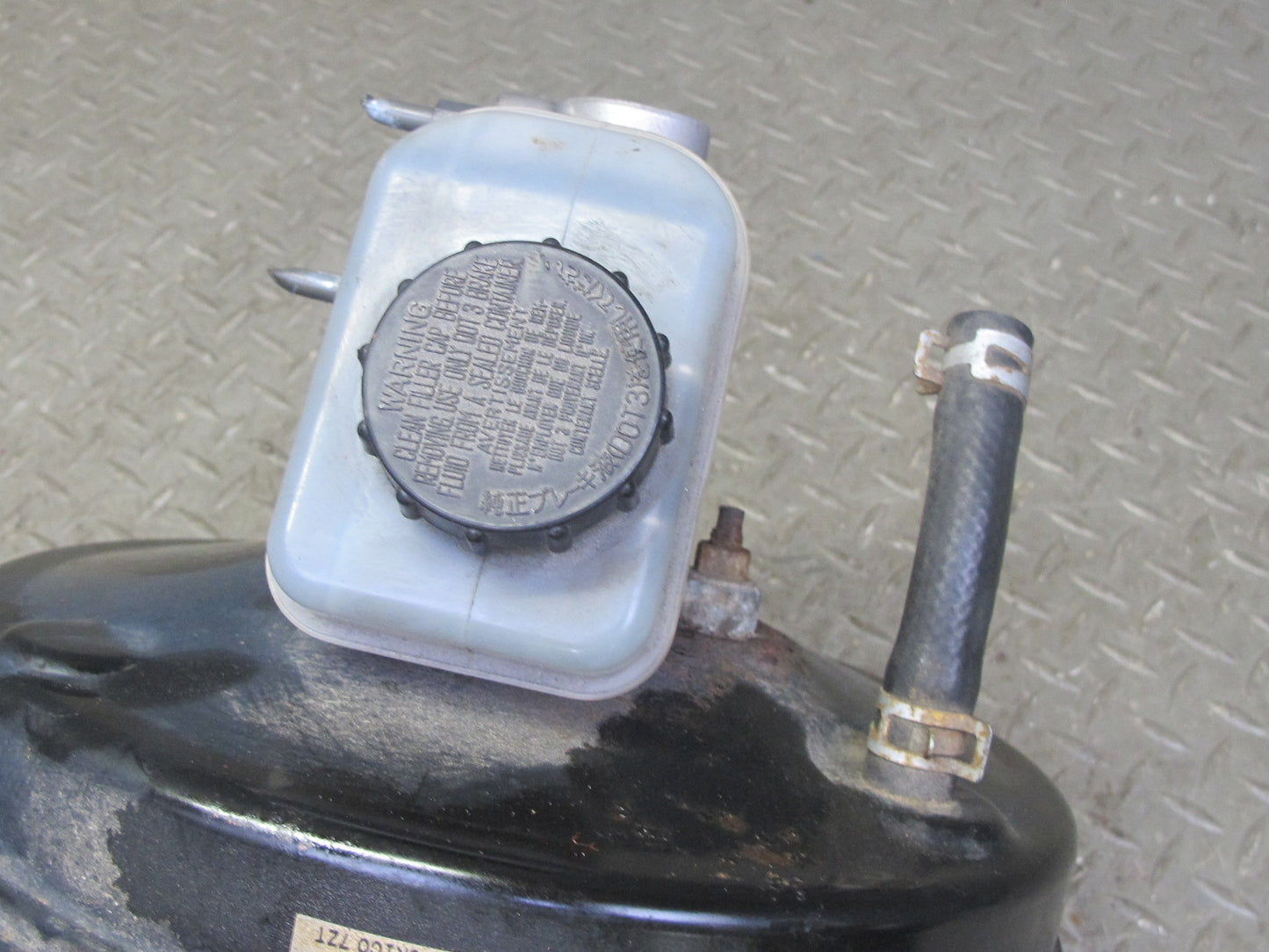 06-11 Mazda RX8 A/T Brake Master Cylinder Booster Fluid Reservoir OEM