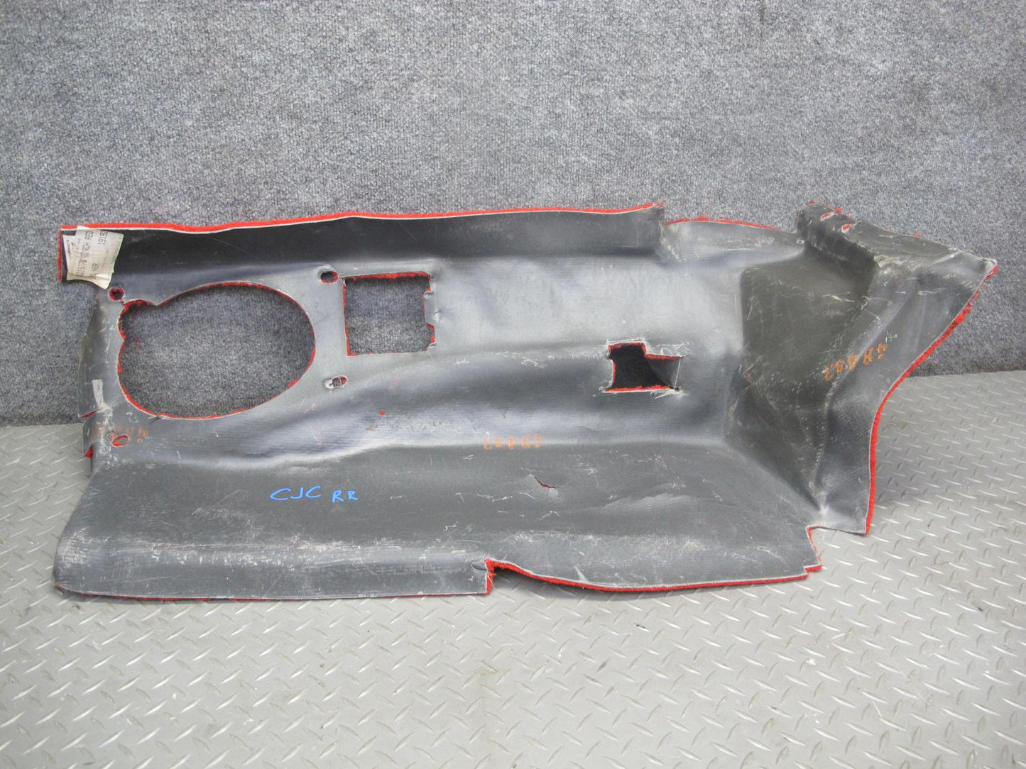 1993 Chevrolet Corvette C4 Hatch 18pcs Interior Trunk Carpet Trim Set RED OEM