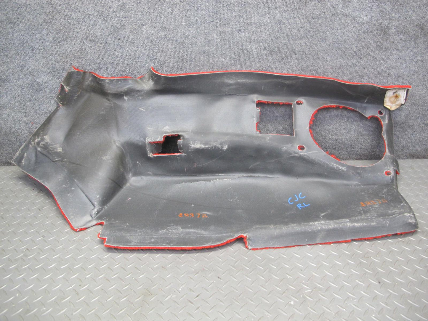 1993 Chevrolet Corvette C4 Hatch 18pcs Interior Trunk Carpet Trim Set RED OEM