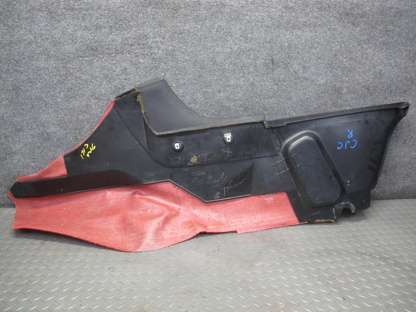 1993 Chevrolet Corvette C4 Hatch 18pcs Interior Trunk Carpet Trim Set RED OEM