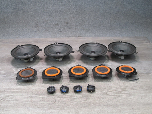 17-20 Maserati Levante M161 Front & Rear Door Audio Speaker Tweeter Set of 13