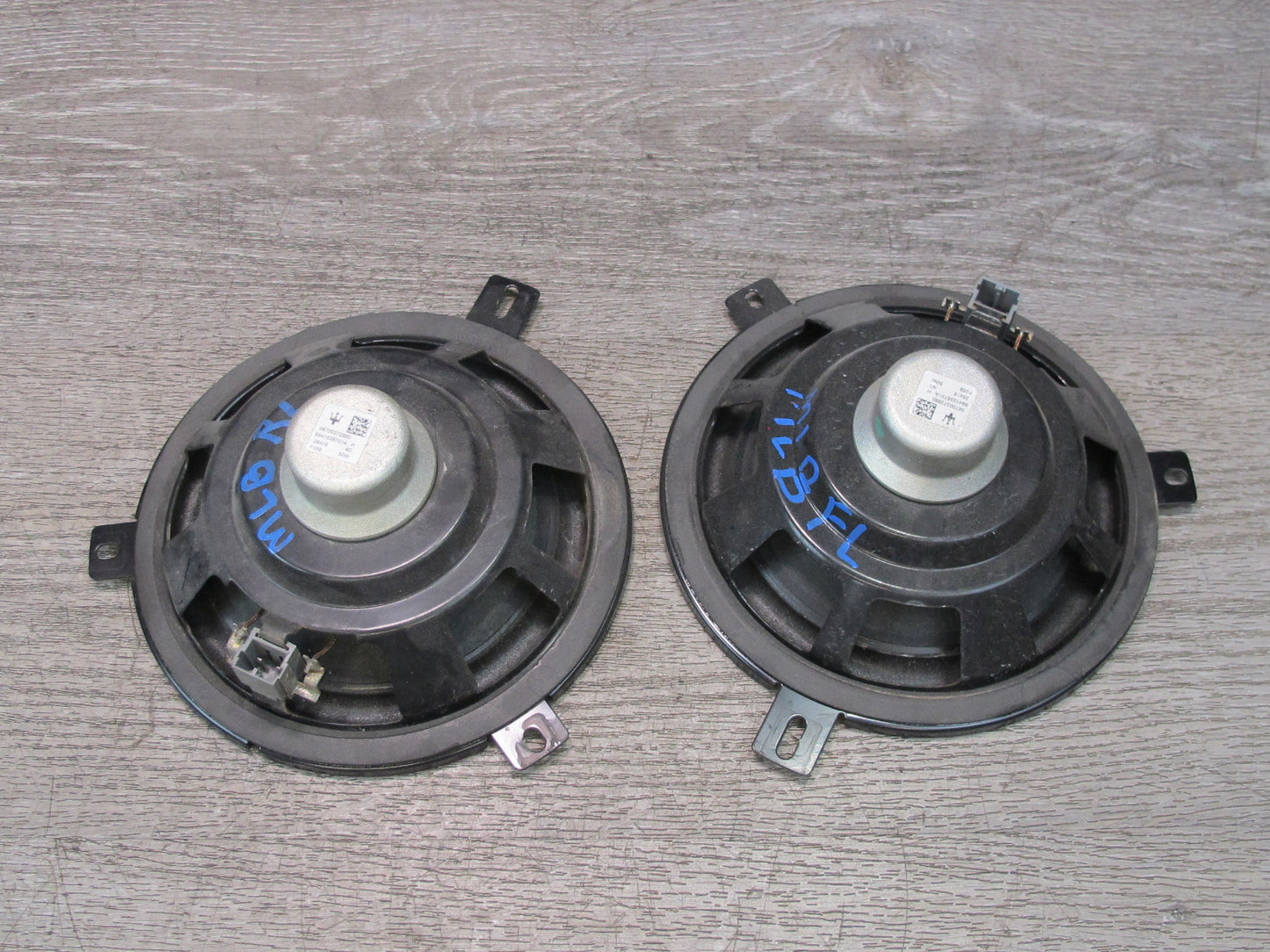 17-20 Maserati Levante M161 Front & Rear Door Audio Speaker Tweeter Set of 13