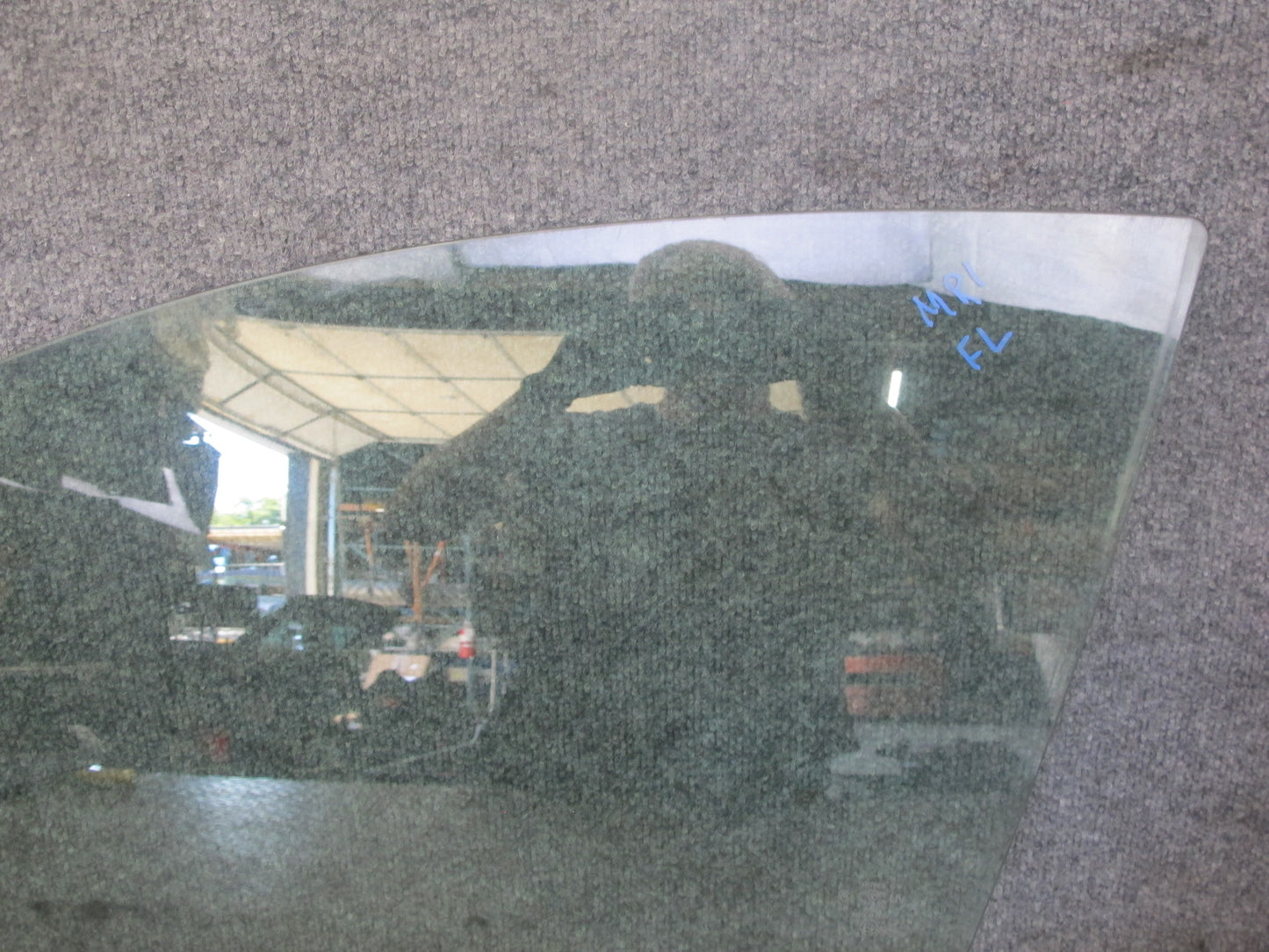 04-11 Mazda RX8 Front Left Driver Side Door Window Glass OEM