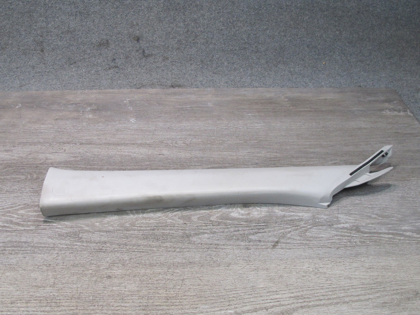 04-11 Mazda RX8 Set of 2 Front Left & Right Interior A Pillar Trim Gray OEM