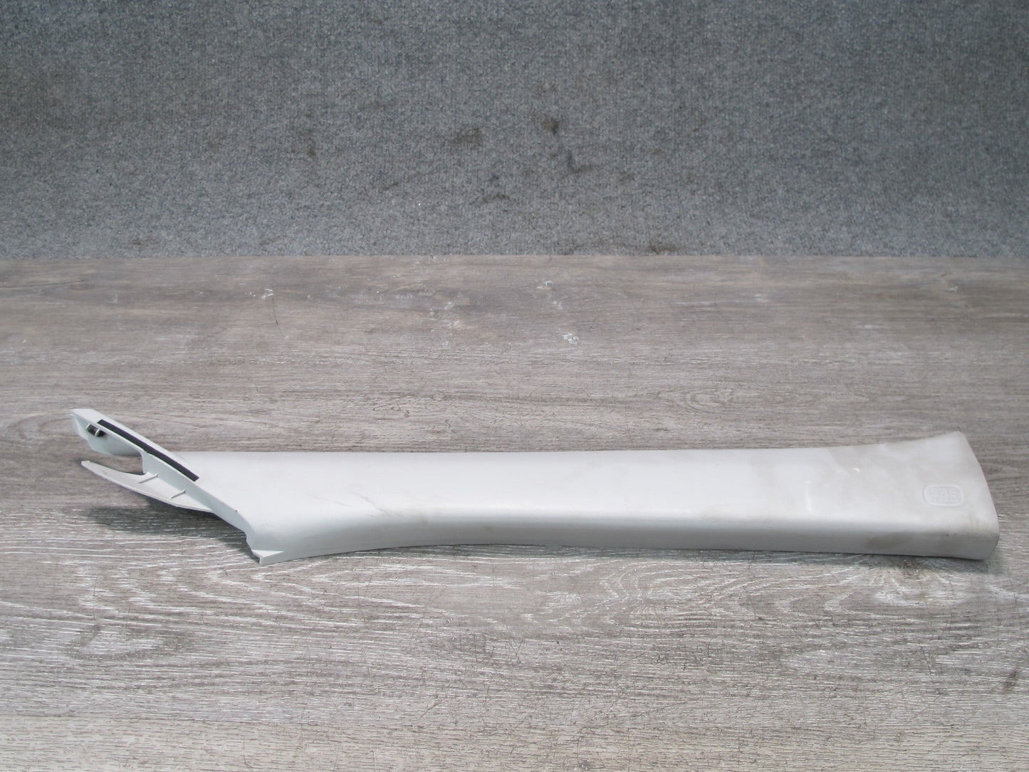 04-11 Mazda RX8 Set of 2 Front Left & Right Interior A Pillar Trim Gray OEM