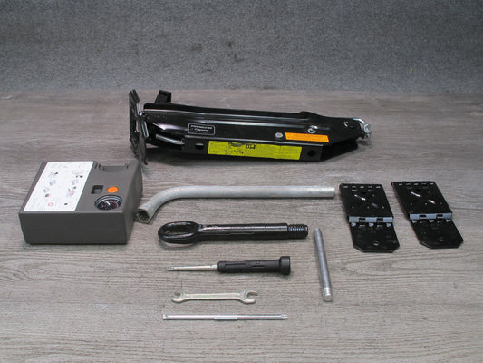 2015-2018 Porsche Macan Spare Tire Air Compressor Lift Jack Wrench Tool KIT Set