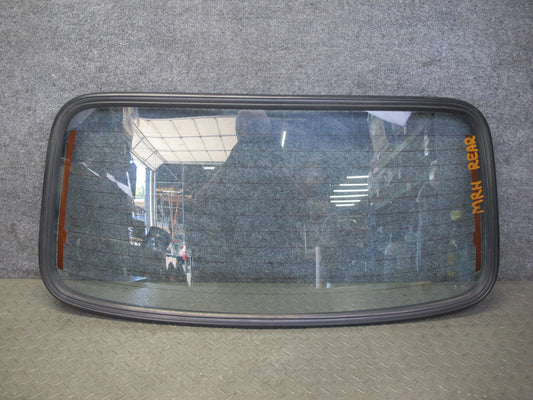 88-91 Mazda RX7 FC3S Convertible Soft TOP Roof Rear Window Glass Heated OEM