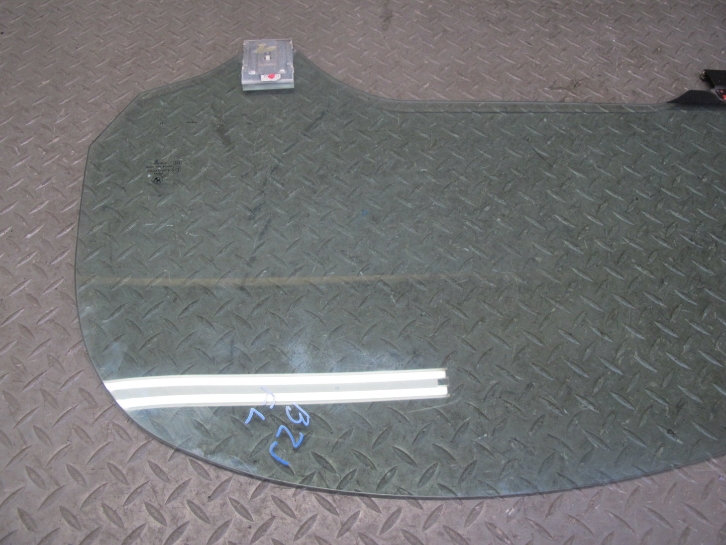 03-08 BMW E85 Z4 Front Left Driver Door Window Glass OEM