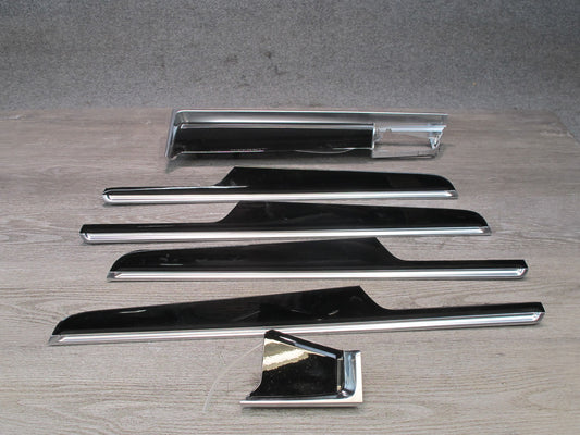 2015-2018 Porsche Macan 95B Dash Door Trim Bezel Cover Panel Set of 6