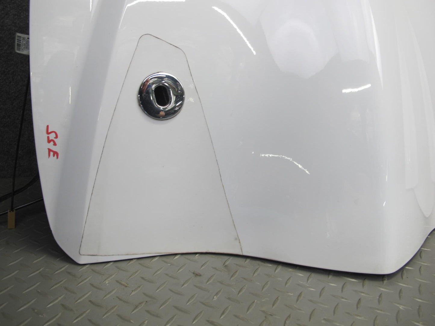 07-10 Saturn SKY Redline Rear Trunk Lid w Spoiler Polar White OEM