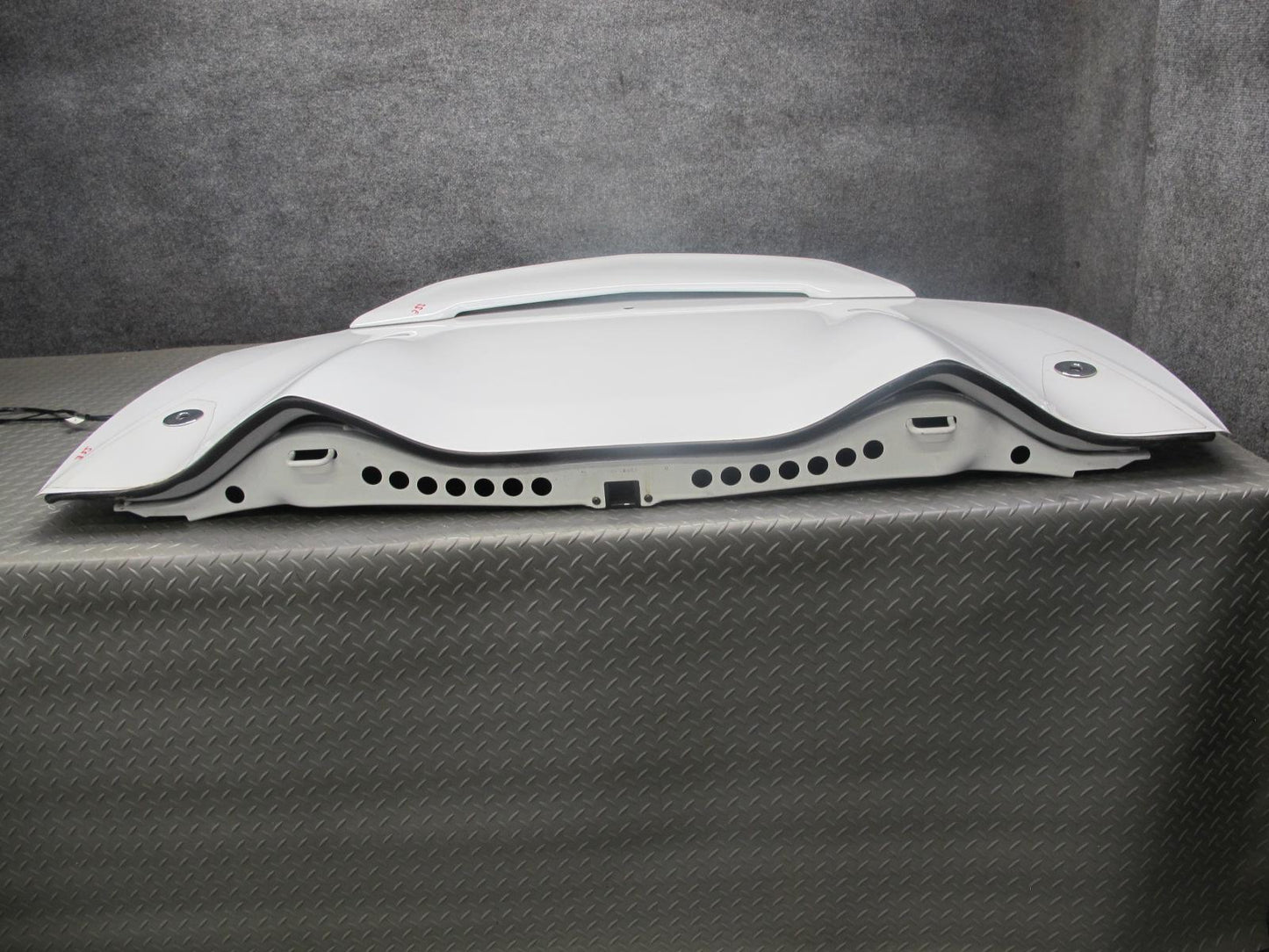 07-10 Saturn SKY Redline Rear Trunk Lid w Spoiler Polar White OEM