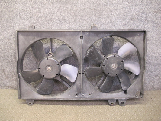 04-08 Mazda RX8 A/T Engine Radiator Cooling Fan Motor w Shroud Assembly OEM