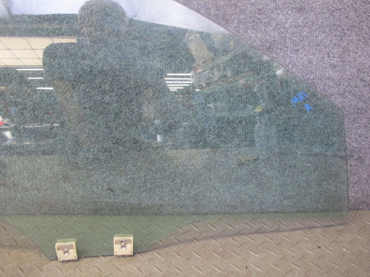 04-11 Mazda RX8 Front Right Passenger Side Door Window Glass OEM