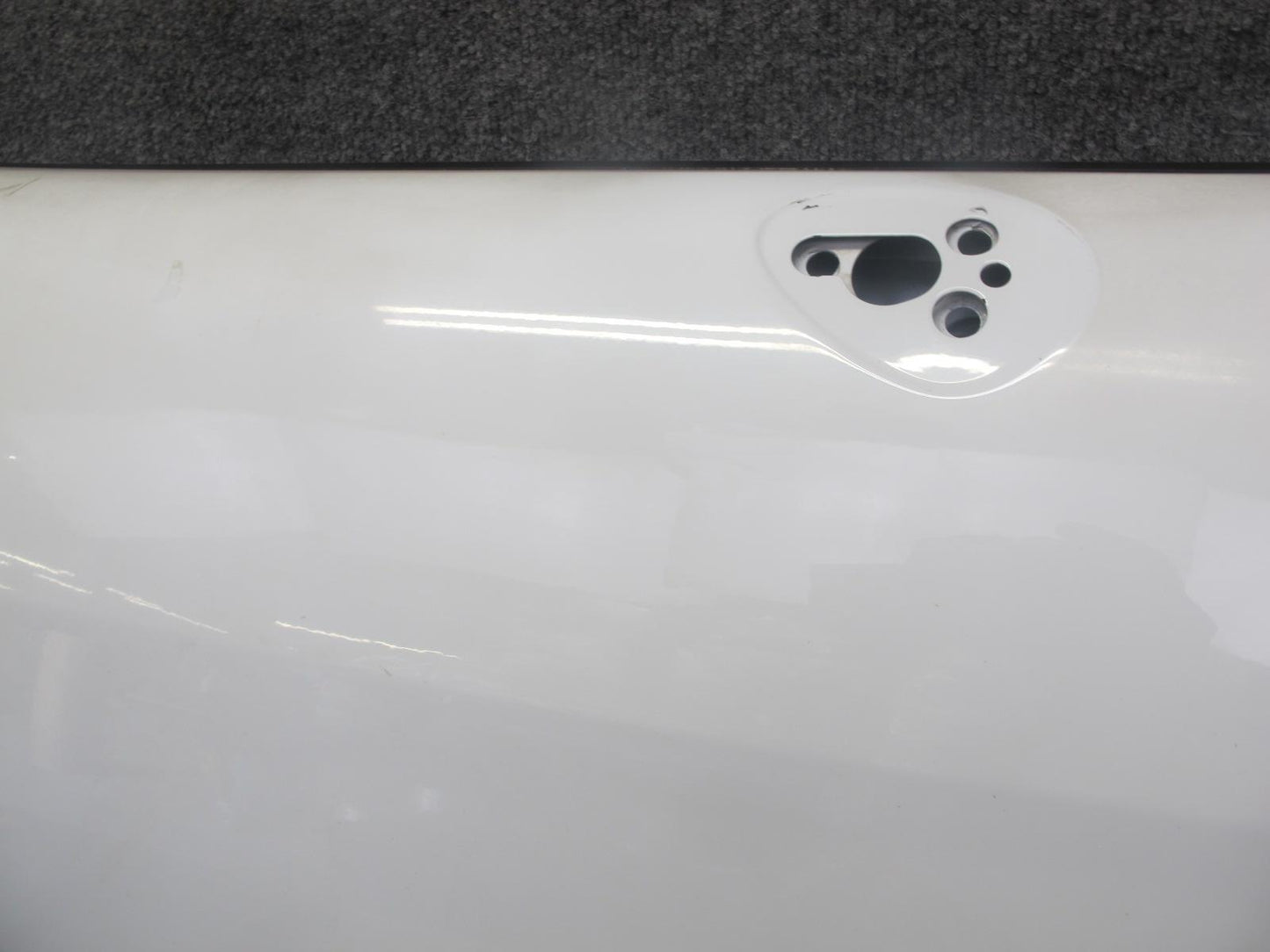 07-10 Saturn SKY Redline Right Passenger Door Shell Panel Polar White OEM