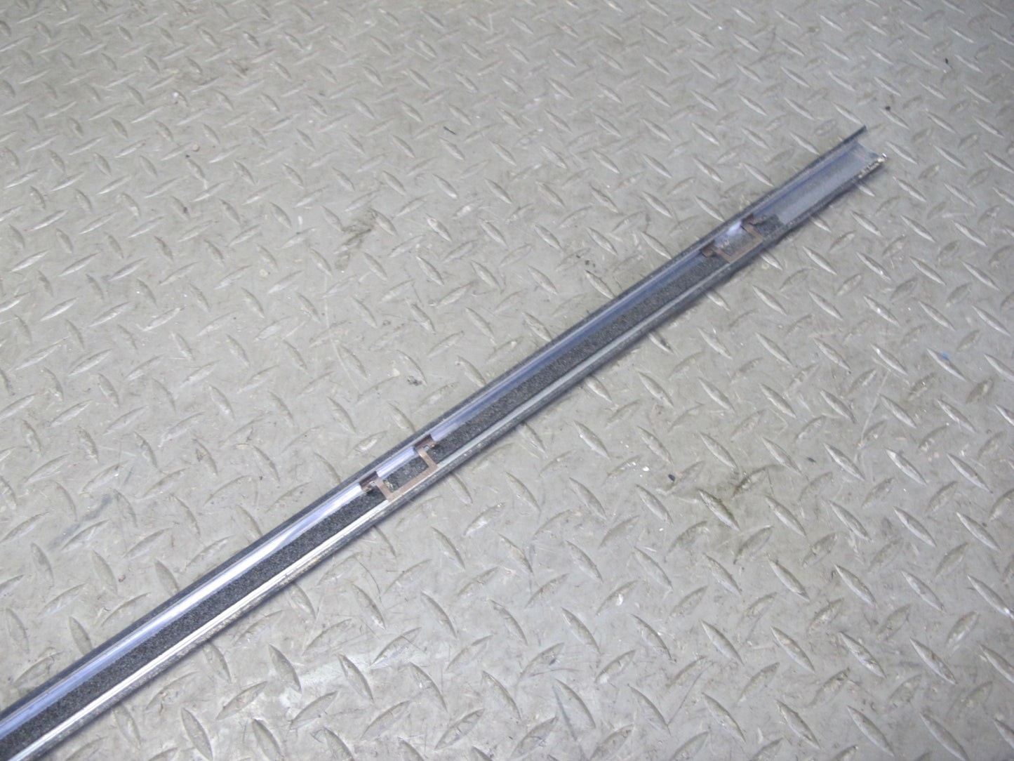 89-92 Toyota Supra MA70L Rear Left Quarter Glass Window w Molding Trim Set OEM