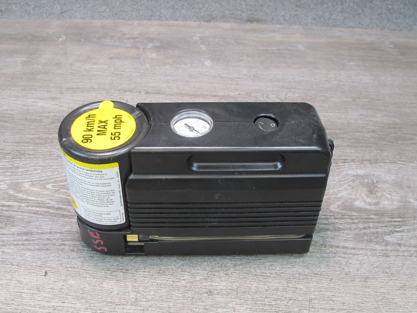 07-10 Saturn SKY Pontiac Solstice Spare Tire Air Compressor Sealer Inflator OEM