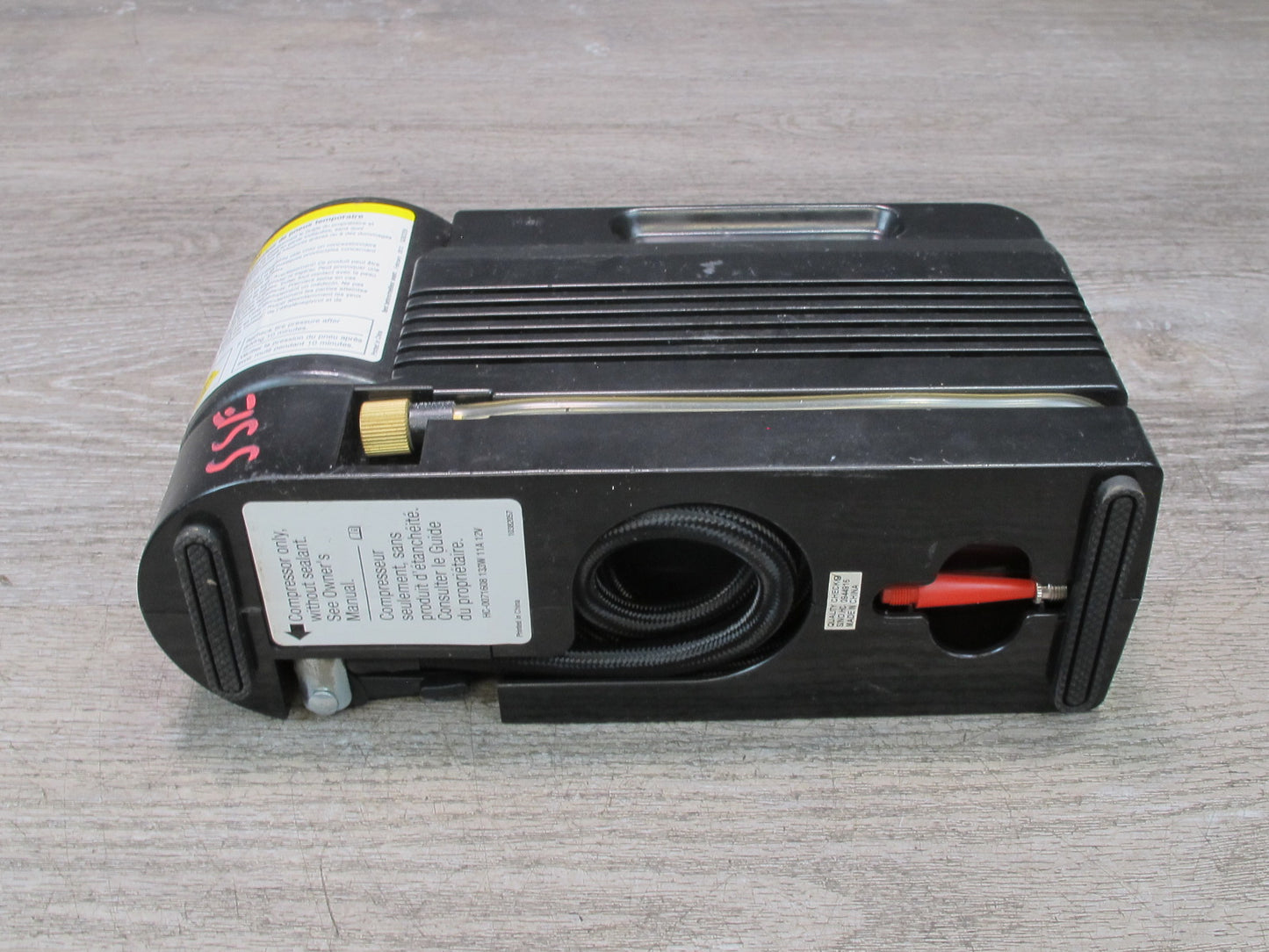 07-10 Saturn SKY Pontiac Solstice Spare Tire Air Compressor Sealer Inflator OEM