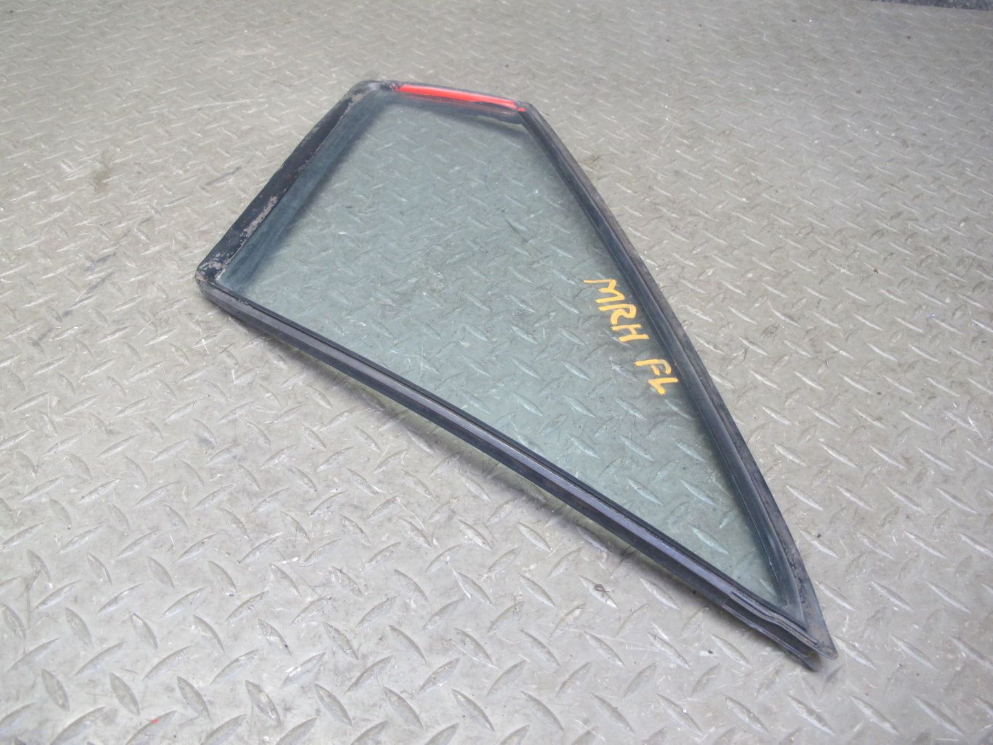 88-91 Mazda RX7 FC3S Convertible Front Left Driver Door Vent Glass Window OEM