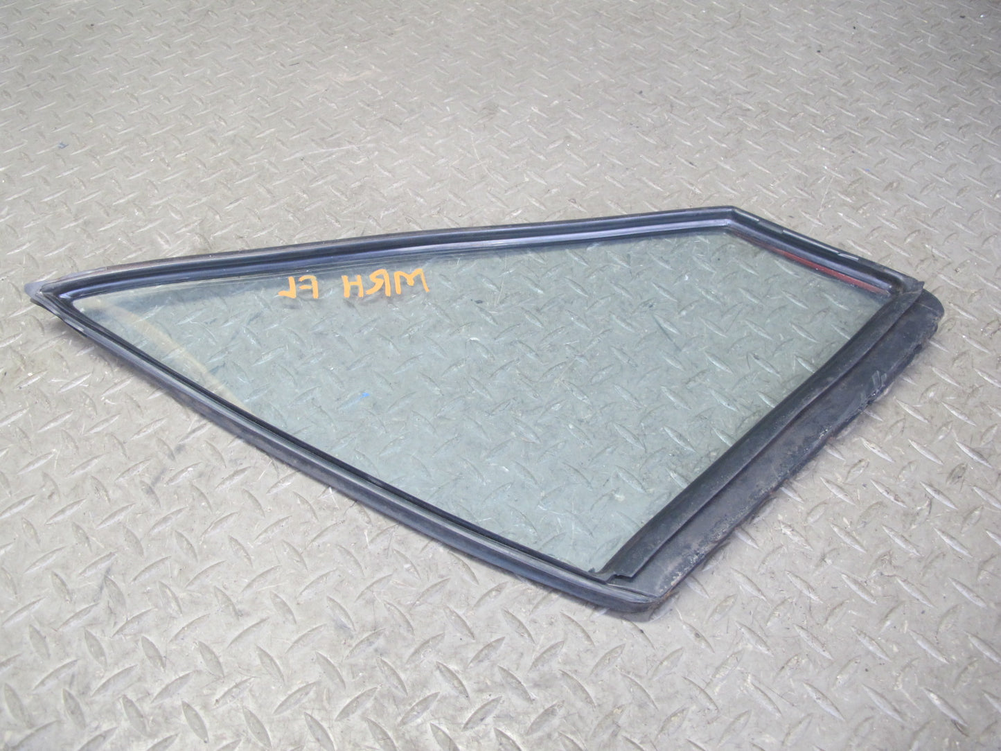 88-91 Mazda RX7 FC3S Convertible Front Left Driver Door Vent Glass Window OEM