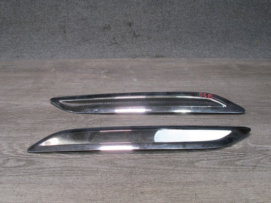 07-10 Saturn SKY Redline Set of 2 Left & Right Hood Vent Molding Trim Chrome OEM