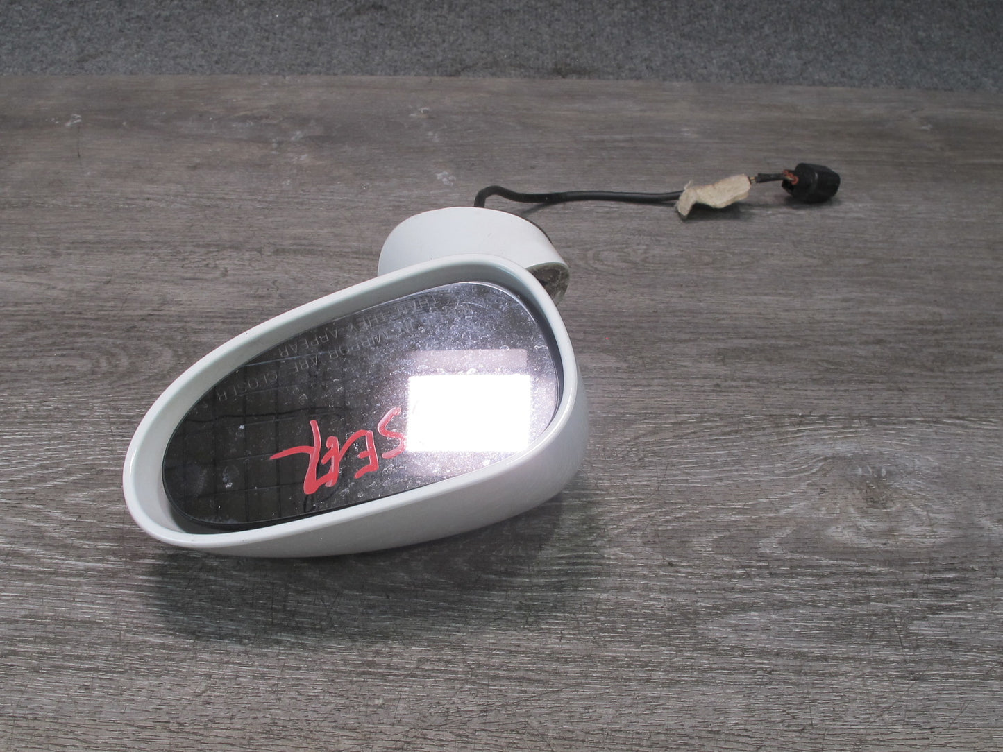 07-08 Saturn SKY Right Passenger Door Side View Power Mirror Polar White OEM