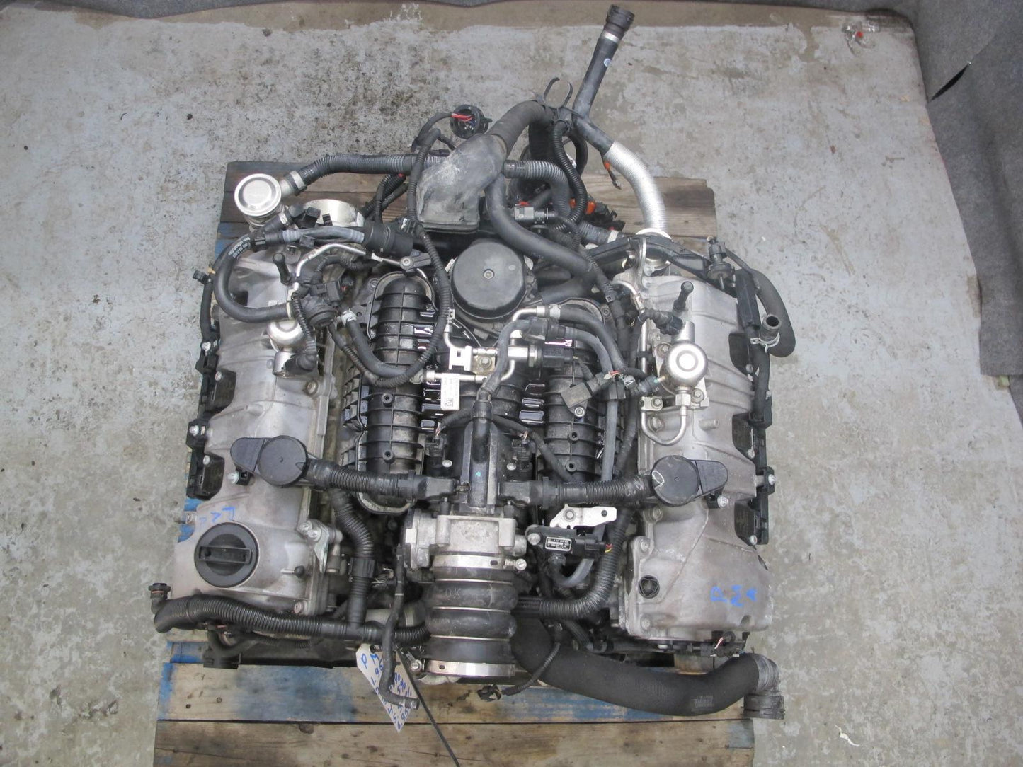 2015-2016 Porsche Macan S 3.0L Ctma VIN B 5th Engine Motor w Turbos 126k Miles
