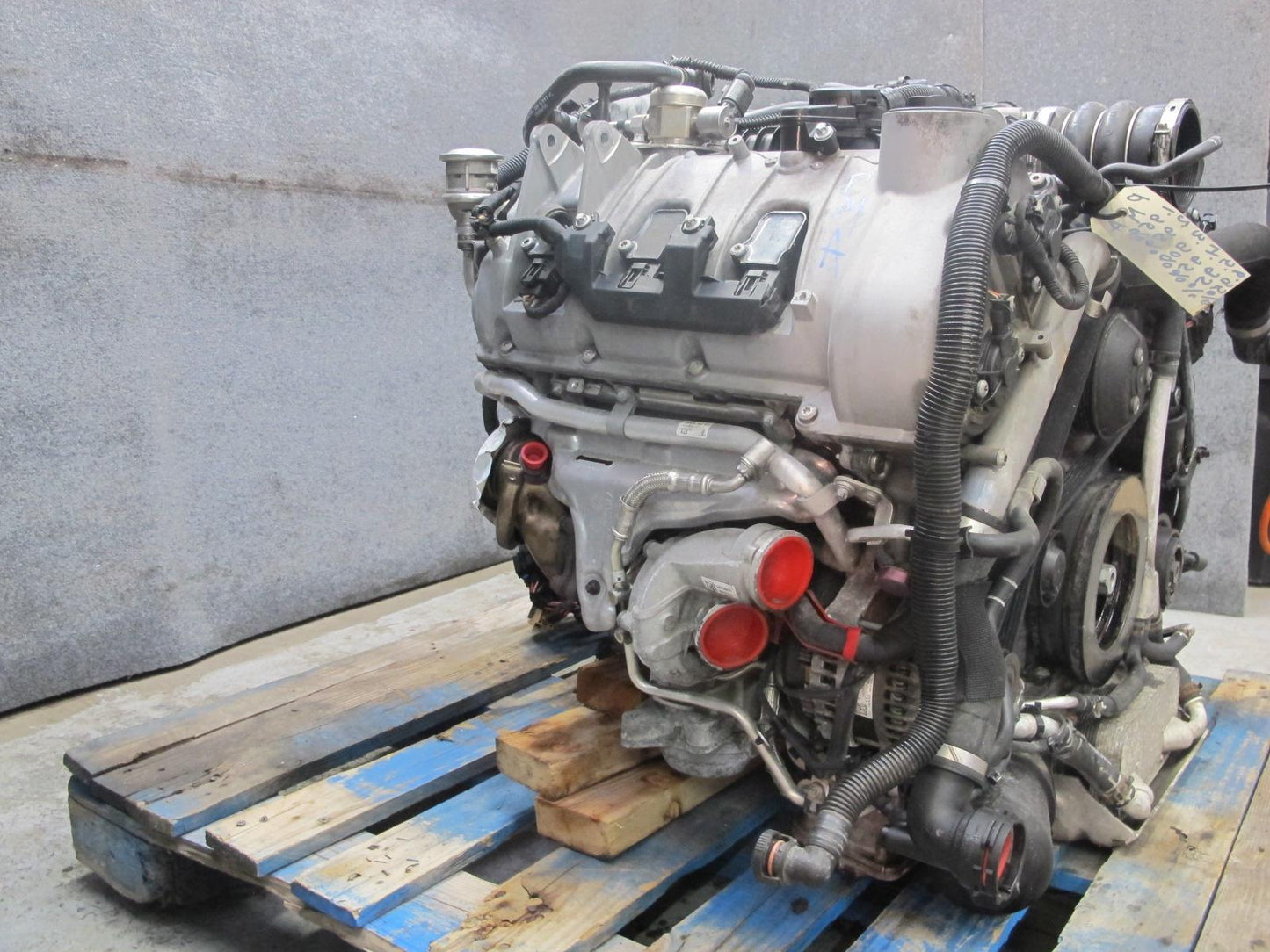 2015-2016 Porsche Macan S 3.0L Ctma VIN B 5th Engine Motor w Turbos 126k Miles