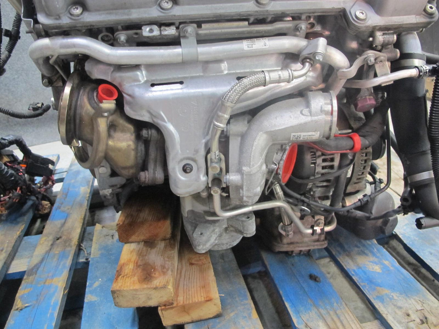 2015-2016 Porsche Macan S 3.0L Ctma VIN B 5th Engine Motor w Turbos 126k Miles