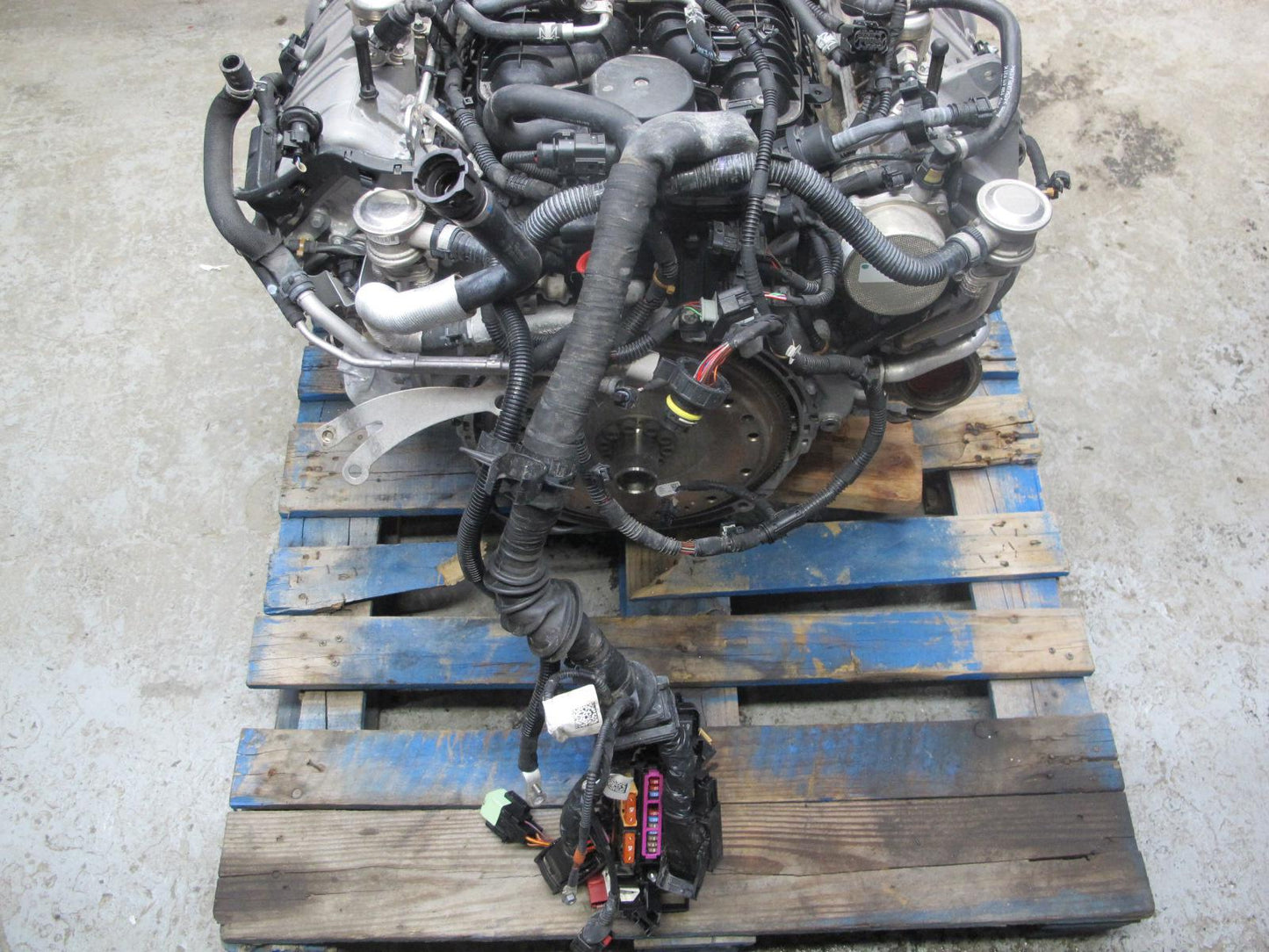 2015-2016 Porsche Macan S 3.0L Ctma VIN B 5th Engine Motor w Turbos 126k Miles