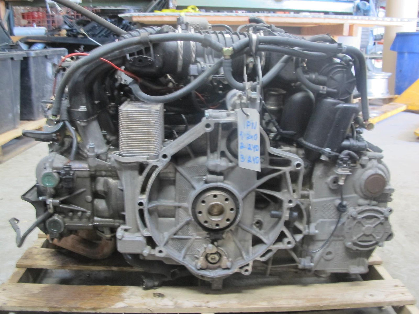 2002-2004 Porsche 911 996 NON Turbo 3.6L M96.03 RWD Complete Engine Motor 122k