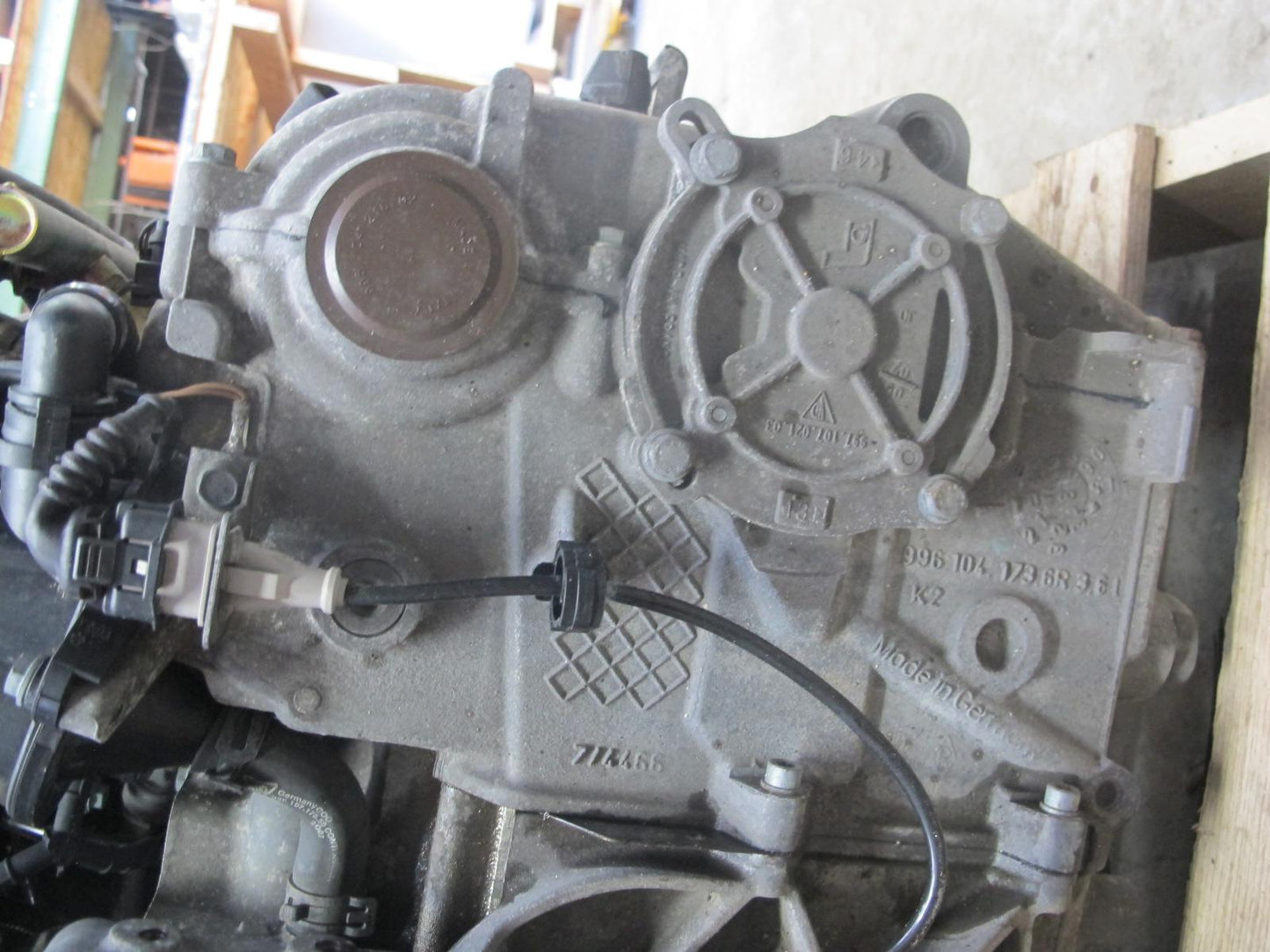2002-2004 Porsche 911 996 NON Turbo 3.6L M96.03 RWD Complete Engine Motor 122k