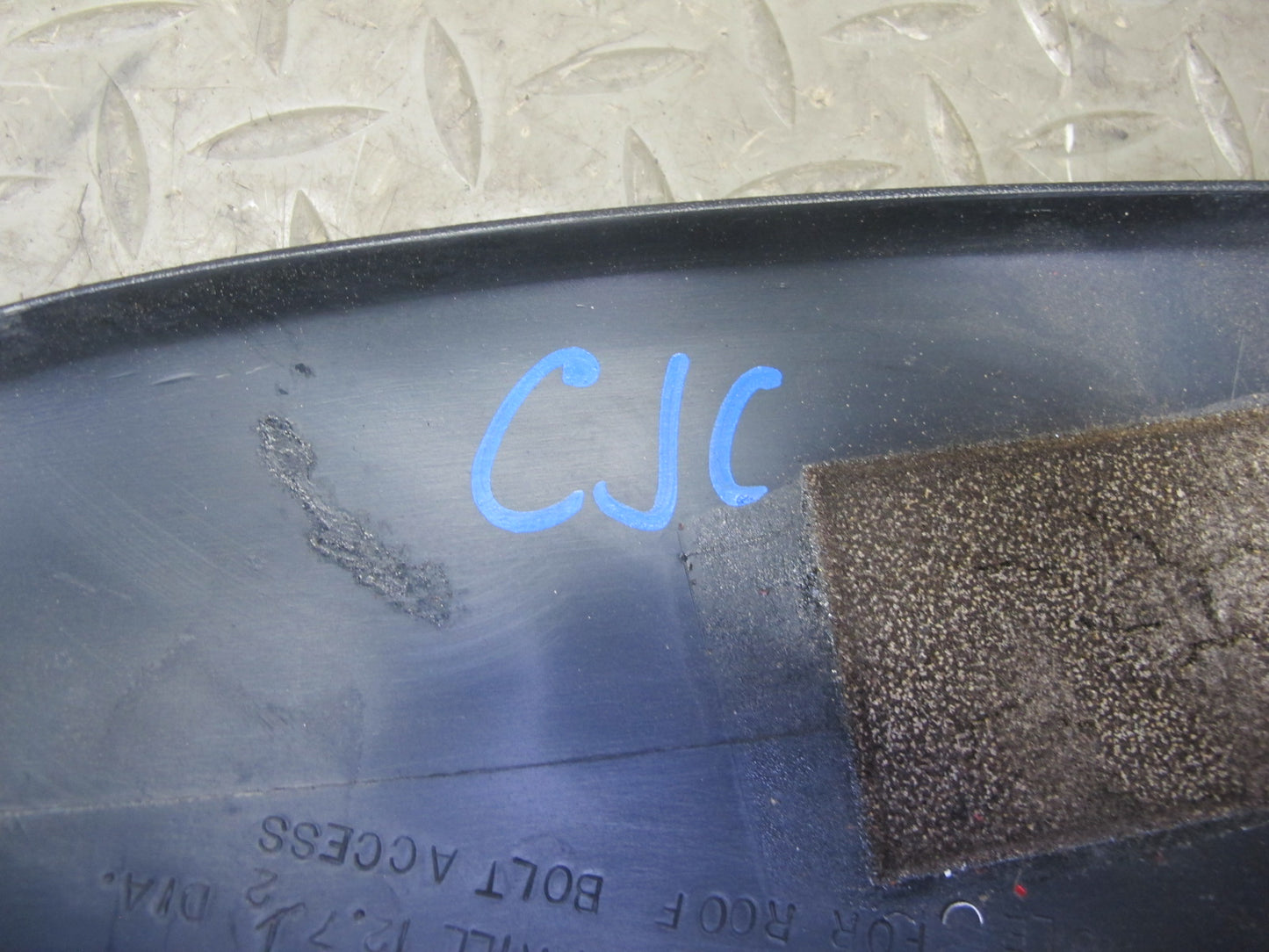 90-96 Chevrolet Corvette C4 Windshield Header Trim Cover Panel 10107841 OEM