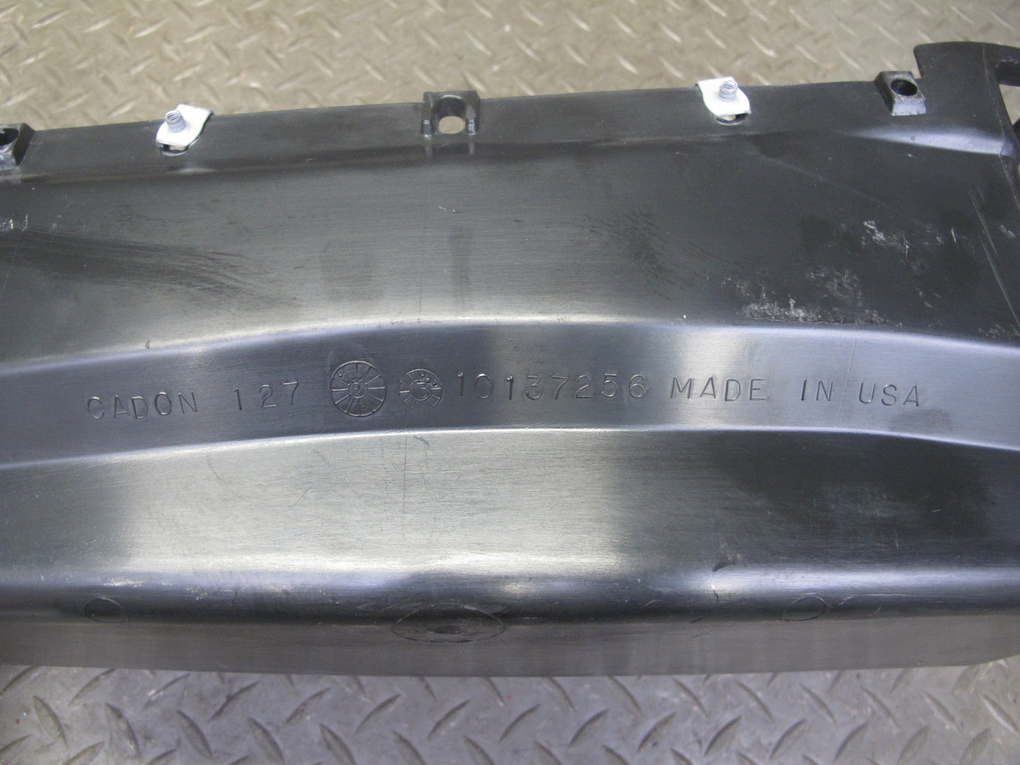 90-93 Chevrolet Corvette C4 Dash Glove Box Compartment Storage Black OEM