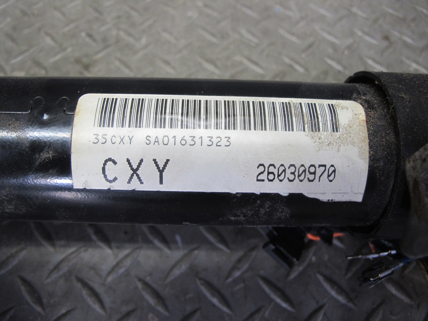 1993 Chevrolet Corvette C4 A/T Steering Column Ignition Switch Lock KEY Set OEM