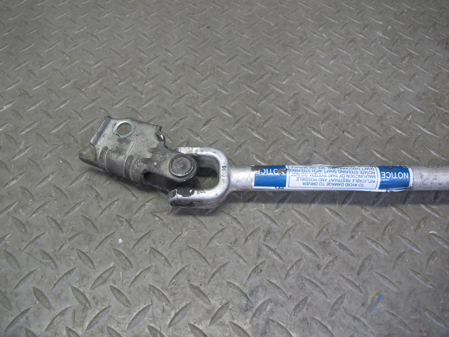 92-96 Chevrolet Corvette C4 Steering Column Coupler Intermediate Shaft OEM