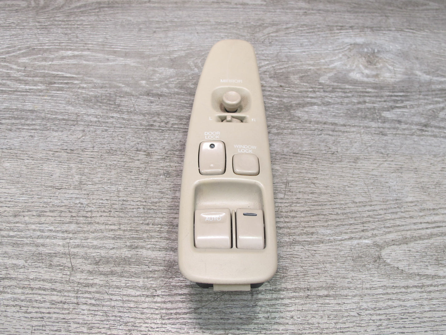 92-00 Lexus JZZ31L SC400 SC300 Left Driver Door Window Mirror Switch Ivory OEM