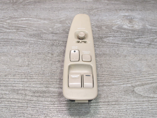 92-00 Lexus JZZ31L SC400 SC300 Left Driver Door Window Mirror Switch Ivory OEM