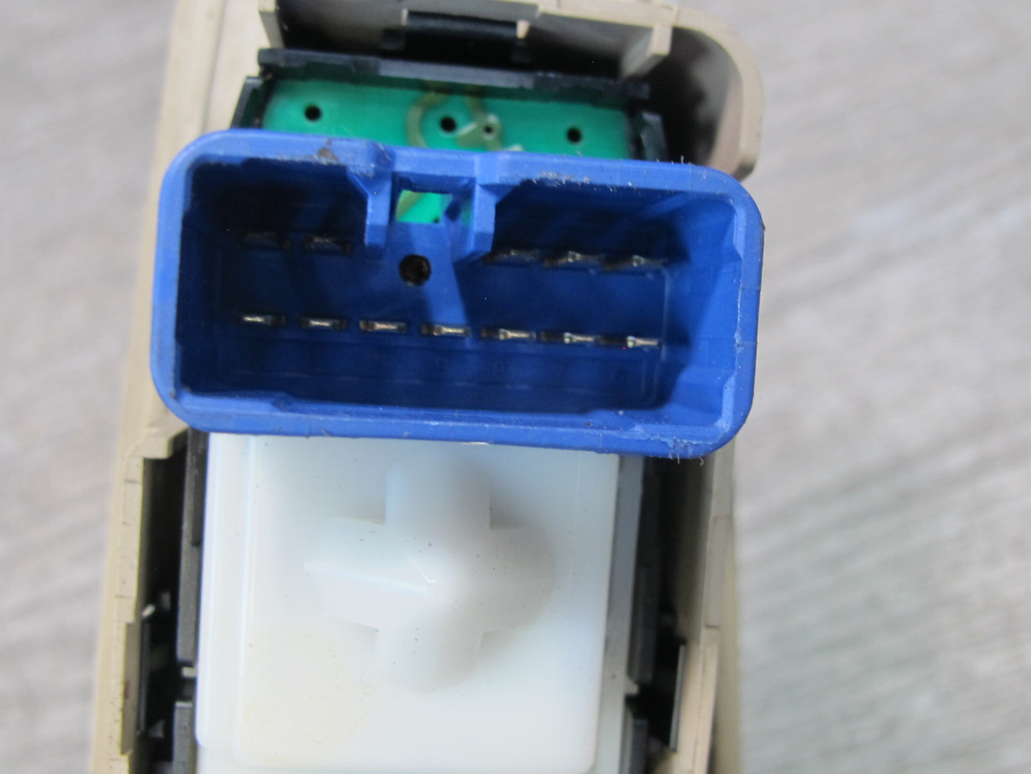 92-00 Lexus JZZ31L SC400 SC300 Left Driver Door Window Mirror Switch Ivory OEM