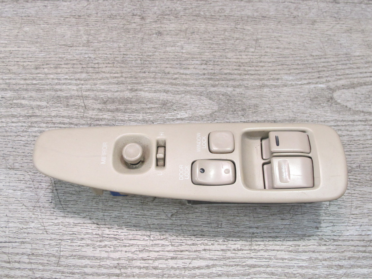 92-00 Lexus JZZ31L SC400 SC300 Left Driver Door Window Mirror Switch Ivory OEM