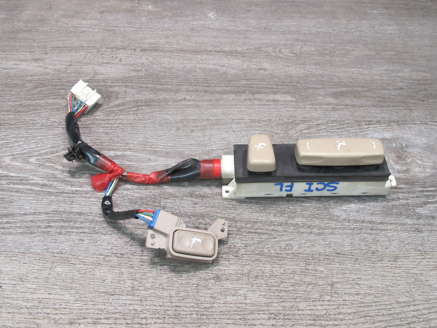 92-00 Lexus JZZ31L SC400 SC300 Front Left Driver Seat Adjustment Switch OEM