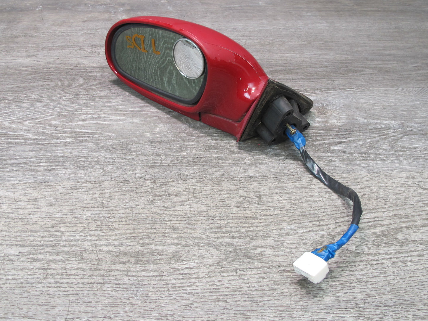 96-00 Lexus JZZ31L SC400 SC300 Left Door Side View Heated Power Mirror RED OEM